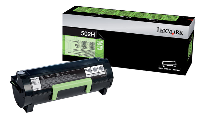 Cartouche de toner Lexmark 50F2H00 prebate noir