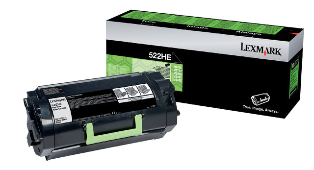 Cartouche de toner Lexmark 52D2H0E noir