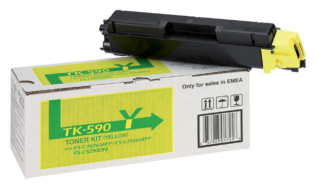 Kyocera - Toner kyocera tk-590y geel