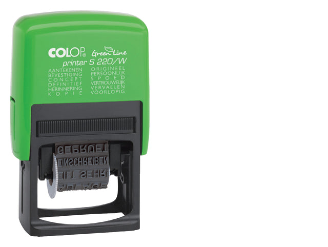 Colop - Tekststempel colop 220w green line