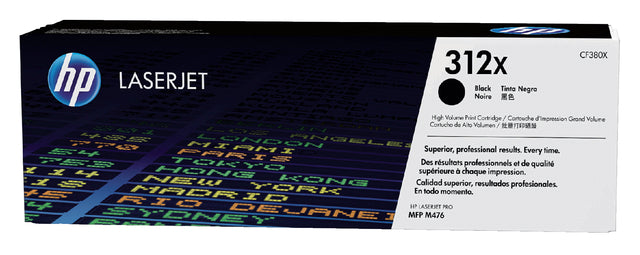 HP - Tonercartridge hp cf380x 312x zwart
