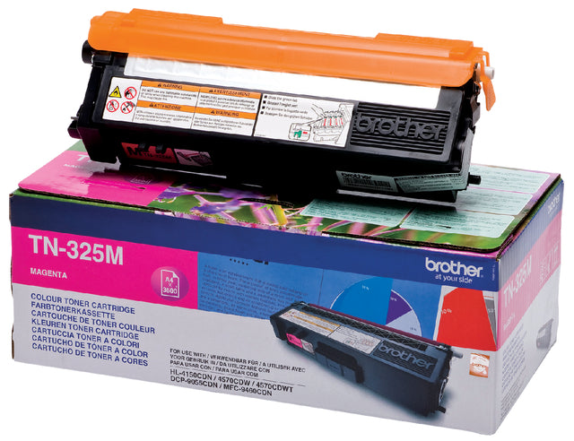 Brother - Toner brother tn-325m rood