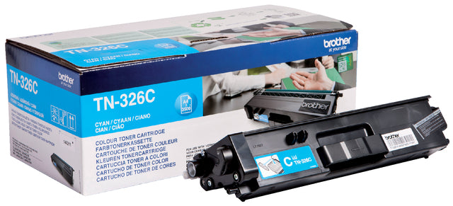 Brother - Toner brother tn-326c blauw