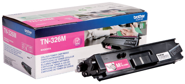 Brother - Toner brother tn-326m rood
