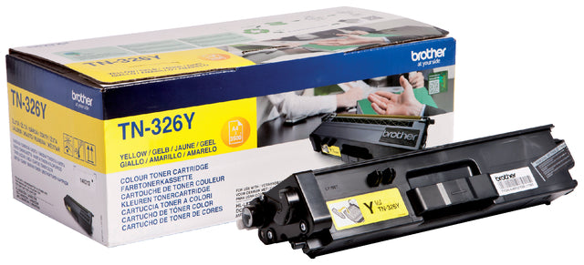 Brother - Toner brother tn-326y geel