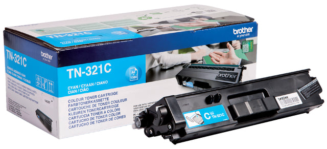 Brother - Toner brother tn-321c blauw