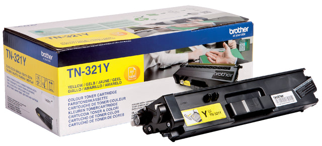 Brother - Toner brother tn-321y geel