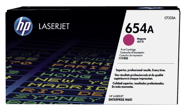 HP - Tonercartridge hp cf333a 654a rood