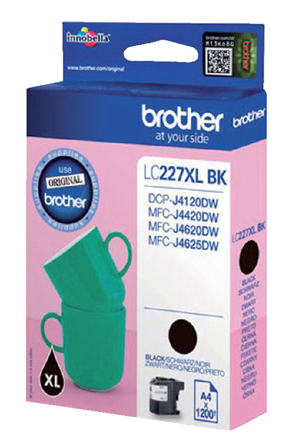 Brother - Inktcartridge brother lc-227xlbk zwart