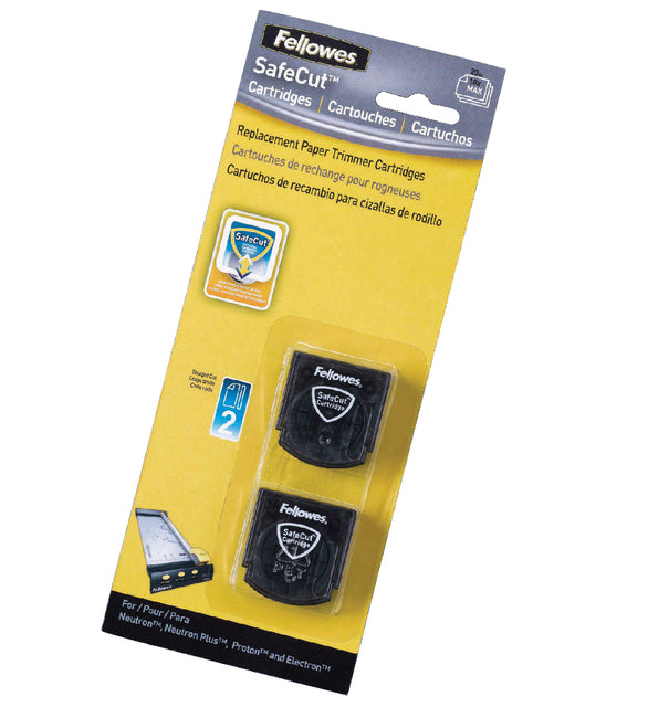 Fellowes - Snijmessen fellowes safecut recht 2st