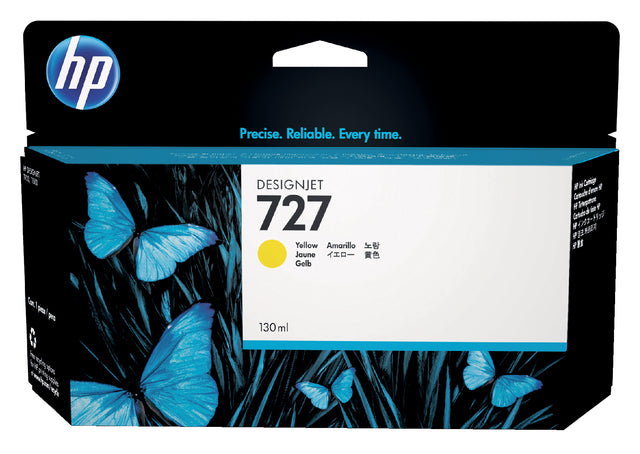 HP - Inktcartridge hp b3p21a 727 geel