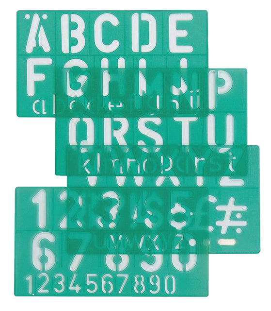Linex - Lettersjabloon linex 50mm