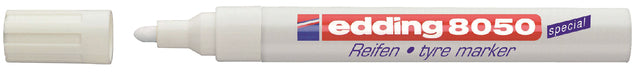 Edding - Viltstift edding 8050 banden rond 2-4mm wit