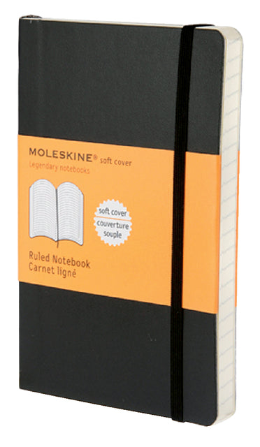 Moleskine - Notitieboek moleskine pocket 90x140mm ln sc zwart