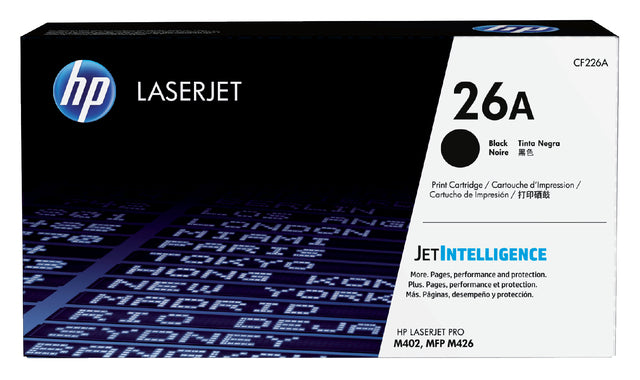 HP - Tonercartridge hp cf226a 26a zwart
