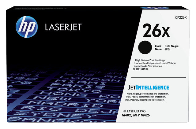 Hewlett-Packard - Tonercartridge hp cf226x 26x zwart