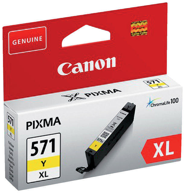 Canon - Inktcartridge canon cli-571xl geel