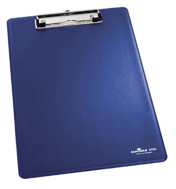 Durable - Klembord durable 2350 a4 met kopklem blauw | 5 stuks