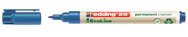 Edding - Viltstift edding 25 eco rond 1mm blauw | 10 stuks