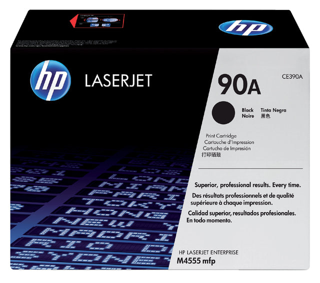 HP - Tonercartridge hp ce390a 90a zwart