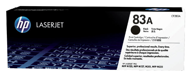 HP - Tonercartridge hp cf283a 83a zwart