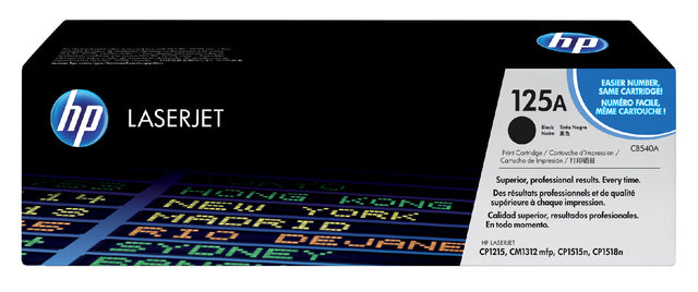 HP - Tonercartridge hp cb540a 125a zwart