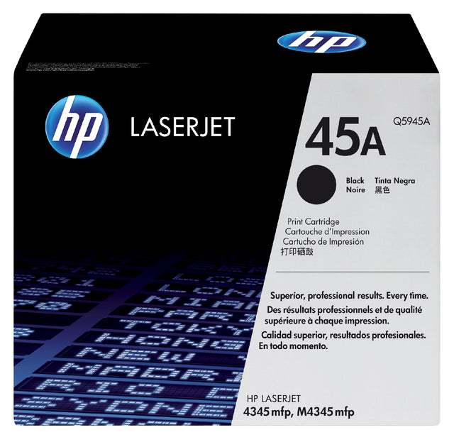 HP - Tonercartridge hp q5945a 45a zwart
