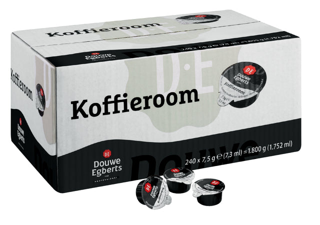 Douwe Egberts - Koffiemelkcups douwe egberts halfroom 240x7.5gr