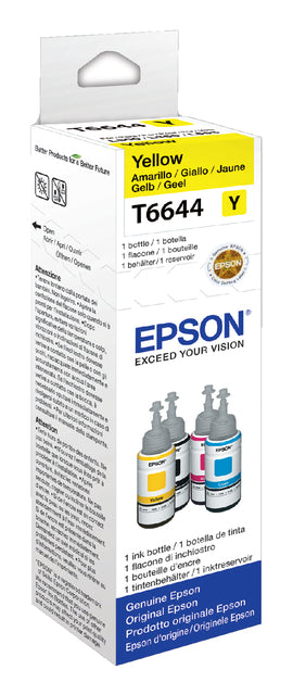 Recharge d'encre Epson T6644 jaune