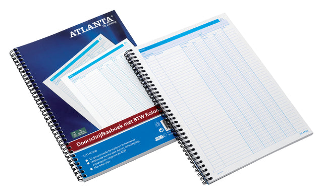 Carnet de virement Atlanta A4 50x2feuilles avec TVA | 5 pièces