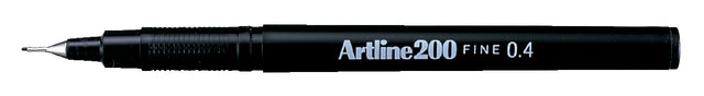 Fineliner Artline 200 rond 0,4 mm noir