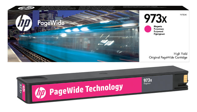 HP - Inktcartridge hp f6t82ae 973x rood