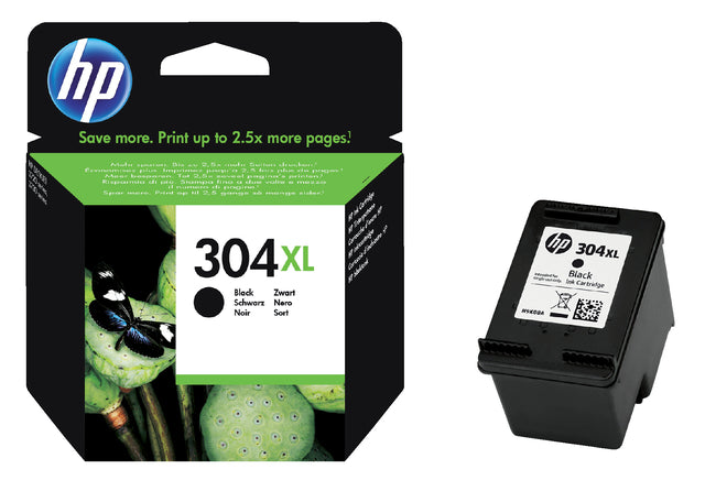 HP - Inktcartridge N9K08AE 304XL zwart