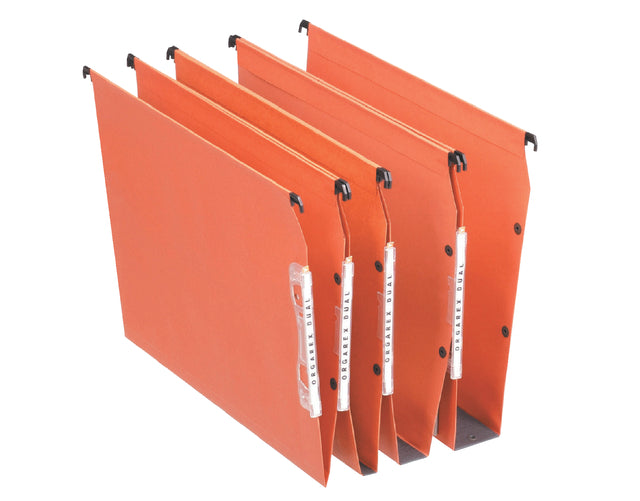 Dossier suspendu Esselte Orgarex Dual lateral 30mm orange