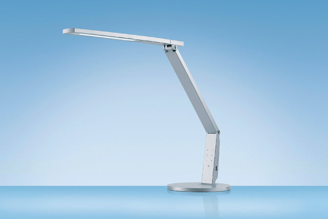 Hansa - Bureaulamp hansa led vario plus zilvergrijs