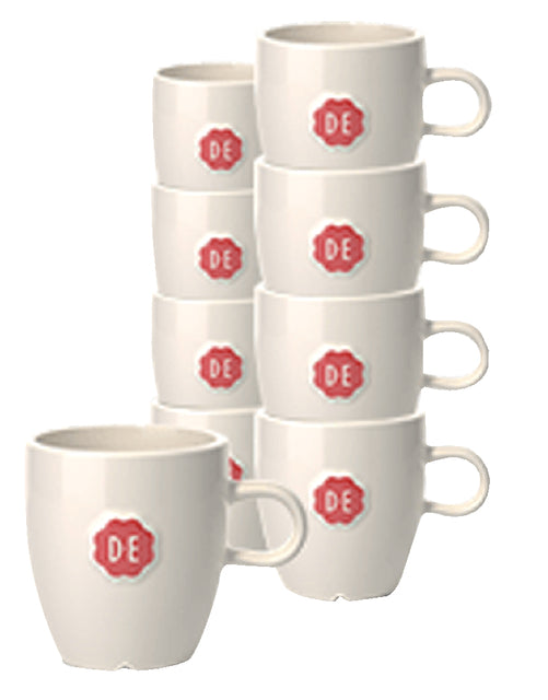 Douwe Egberts - Kopje douwe egberts lungo 150ml wit | 12 stuks