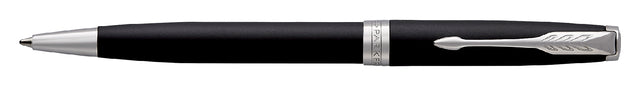 Stylo bille Parker Sonnet laque noire mate CT medium