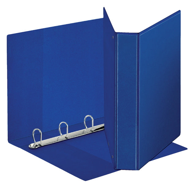 Classeur à anneaux de présentation Esselte Deluxe A4 4 anneaux D-mech 20mm bleu | 10 morceaux