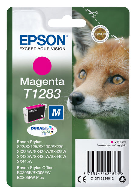 Cartouche d'encre Epson T1283 rouge