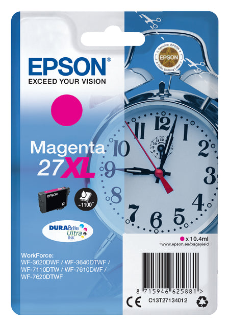 Cartouche d'encre Epson 27XL T2713 rouge HC