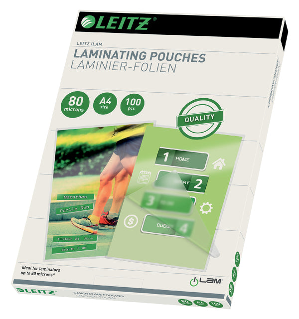 Leitz - Lamineerhoes leitz ilam a4 2x80micron