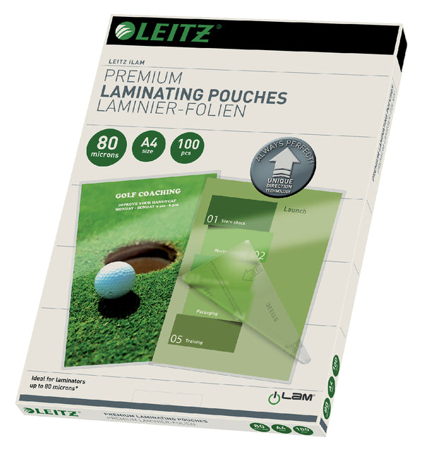Leitz - Lamineerhoes leitz ilam a4 2x80micron