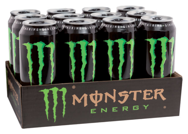 Monster - Energiedrank monster blik 500ml | 12 stuks
