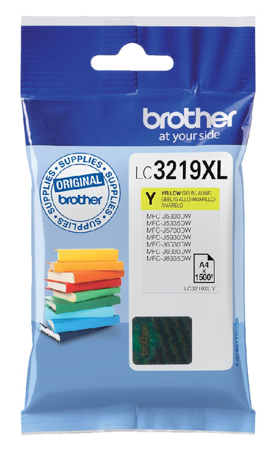 Brother - Inktcartridge LC-3219XLY geel