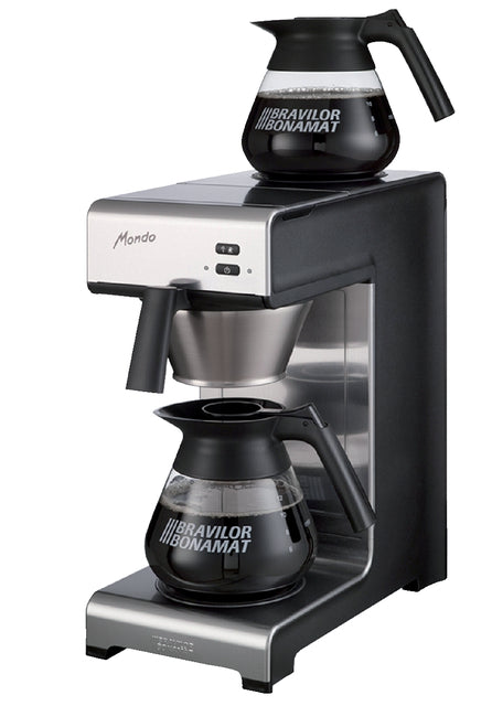 Cafetière Bravilor Mondo + 2 verseuses en verre