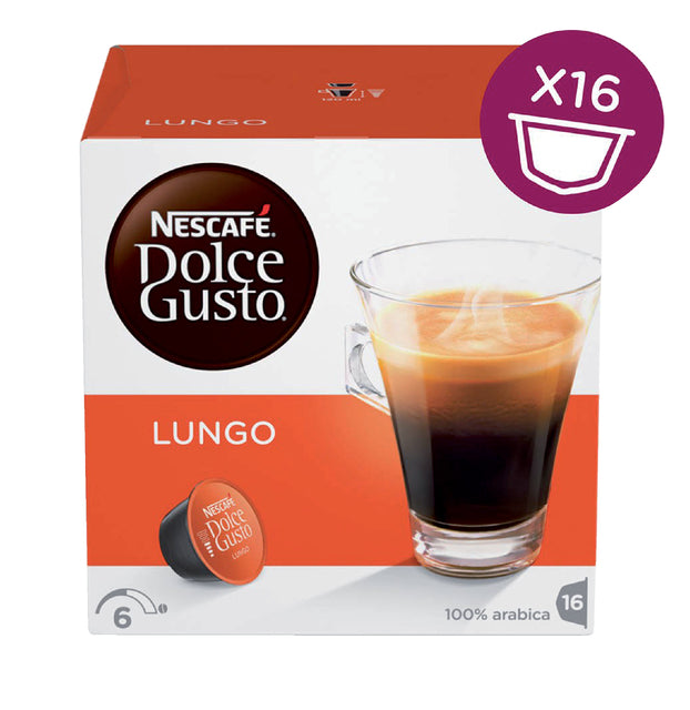 Nescafé - Koffiecups dolce gusto lungo 16st