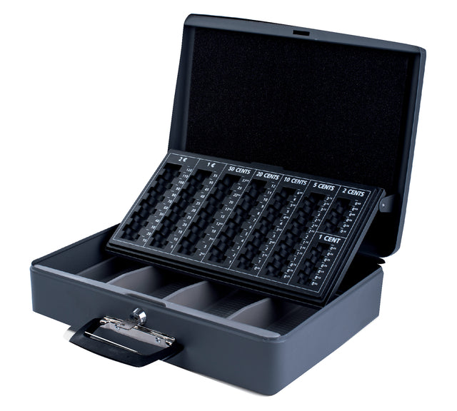 Caissette Pavo avec poignée de transport 370x280x115mm gris