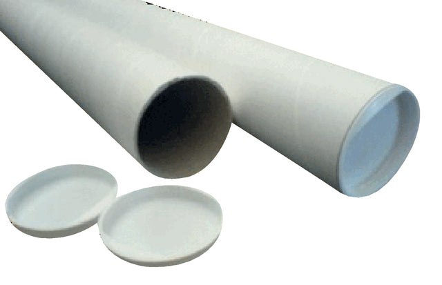 CleverPack - Verzendkoker cleverpack a2 met doppen 20st wit