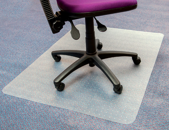 Floortex - Stoelmat floortex pvc 120x90cm zachte vloeren