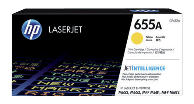 HP - Tonercartridge hp cf452a 655a geel